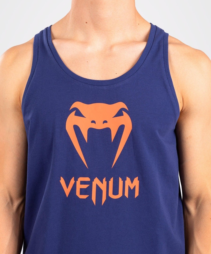 venum classic tanktop - marineblåorange