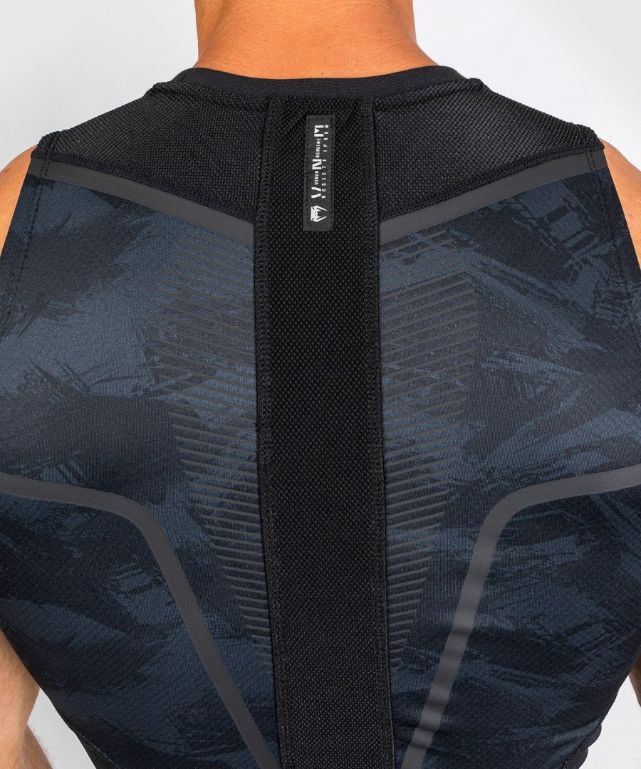 venum electron 3.0 rashguard - Ærmeløs - sort