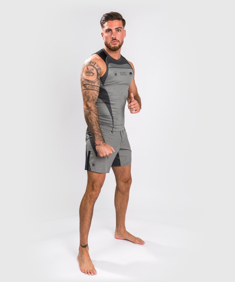 venum stone rashguard Ærmeløs - mineralgrøn