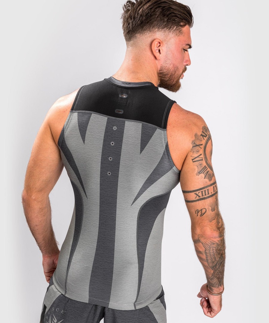 venum stone rashguard Ærmeløs - mineralgrøn