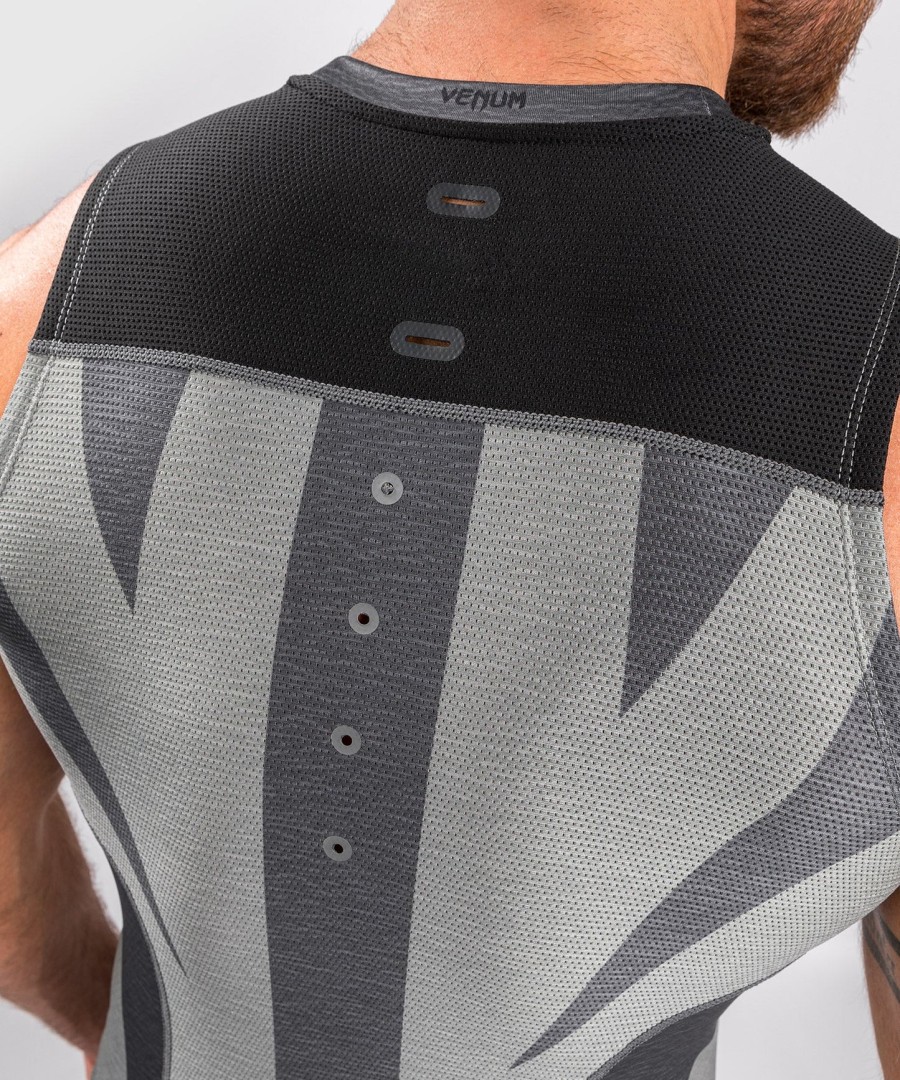 venum stone rashguard Ærmeløs - mineralgrøn