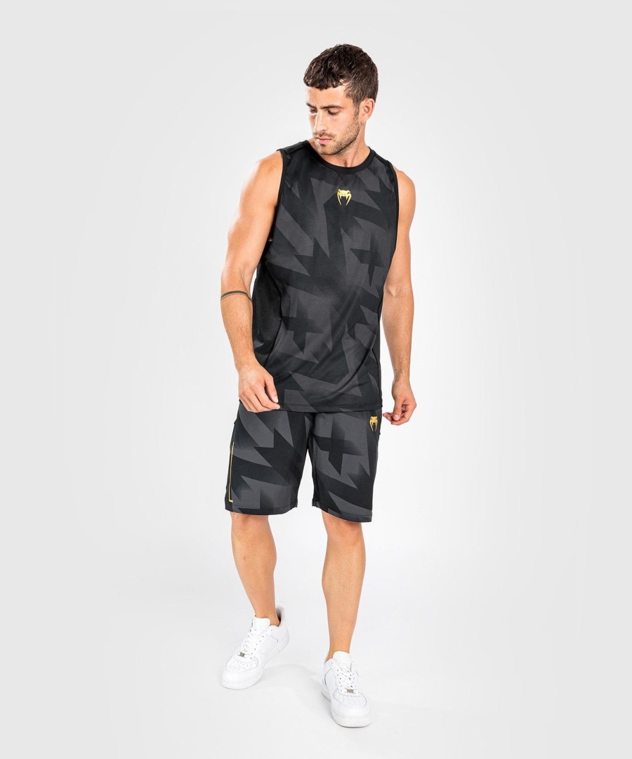 venum razor dry tech tanktop - sortguld