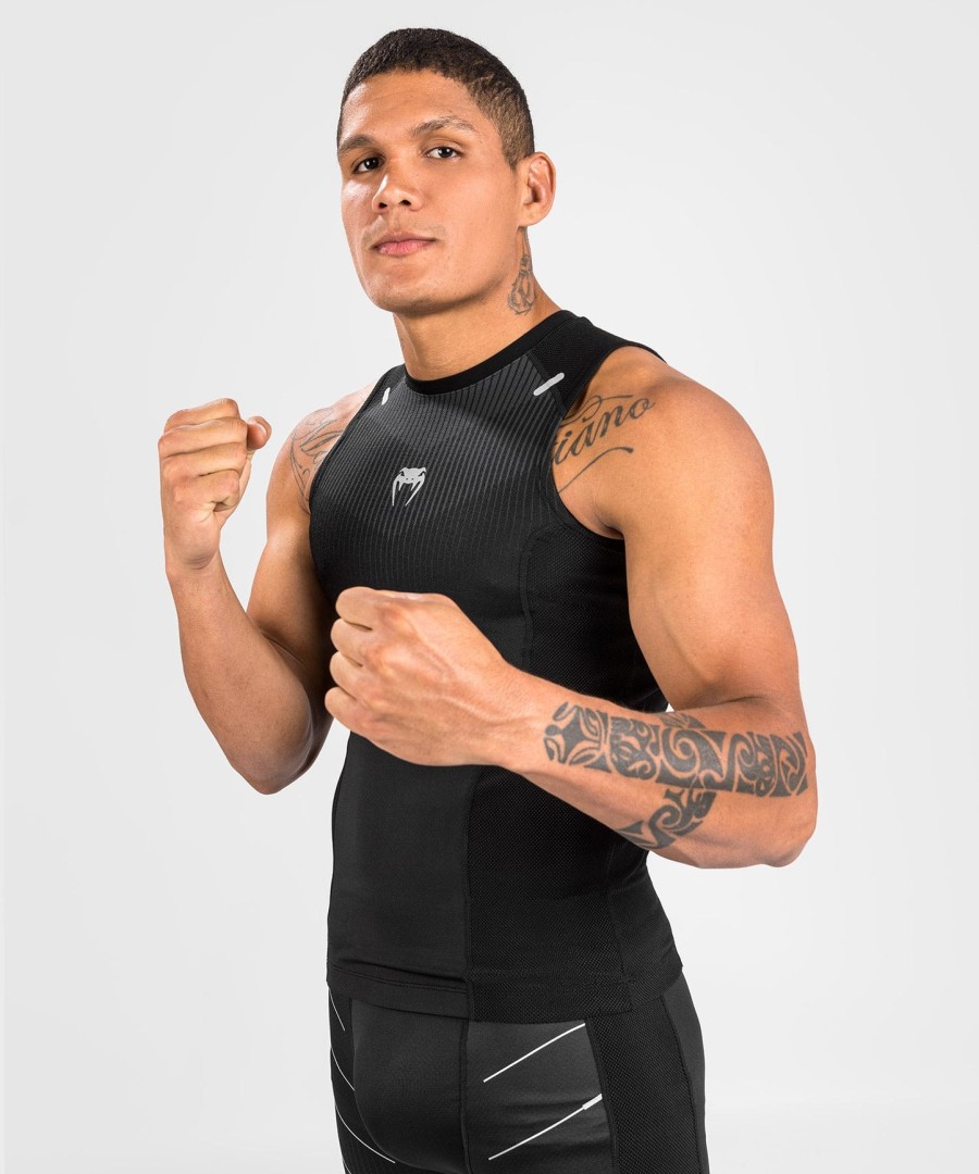 venum rashguard sleeevless biomecha - sortgrå