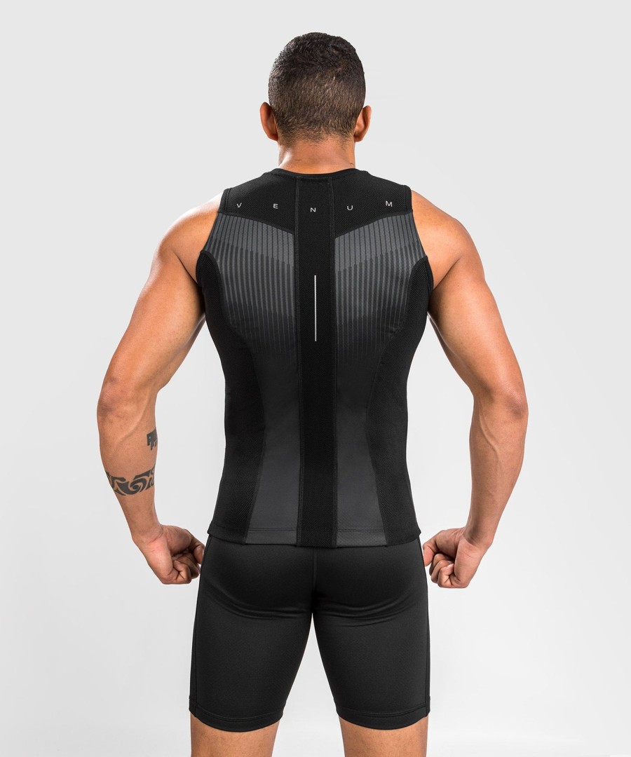 venum rashguard sleeevless biomecha - sortgrå