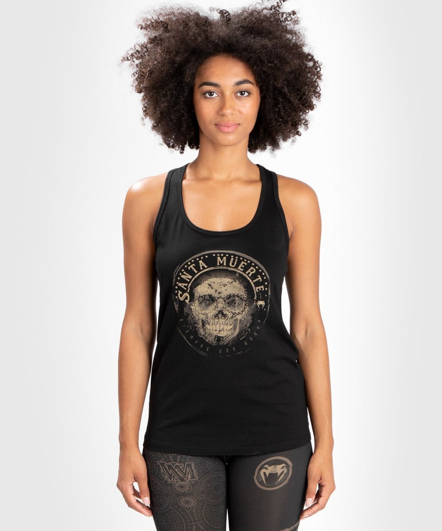 venum dame santa muerte dark side - tanktop - sortbrun