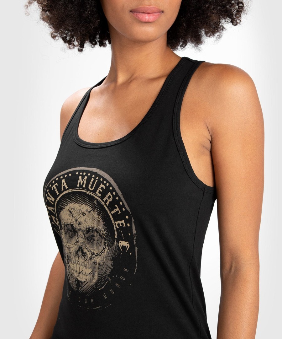 venum dame santa muerte dark side - tanktop - sortbrun