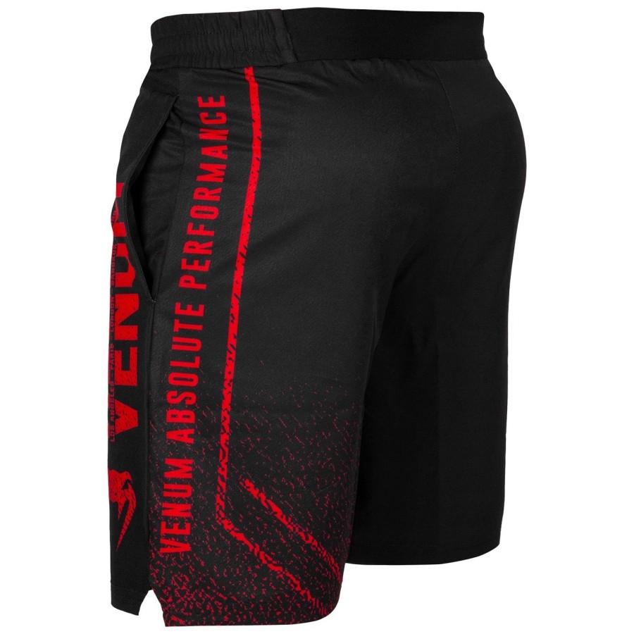 venum signature træningsshorts - sortrød