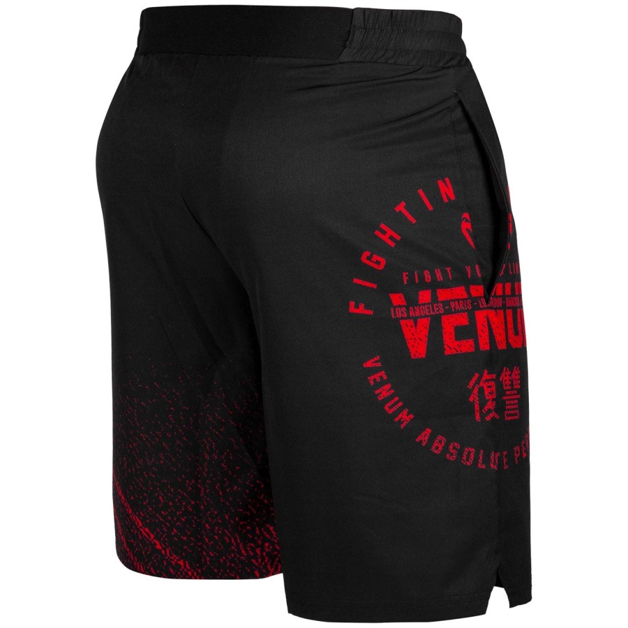 venum signature træningsshorts - sortrød