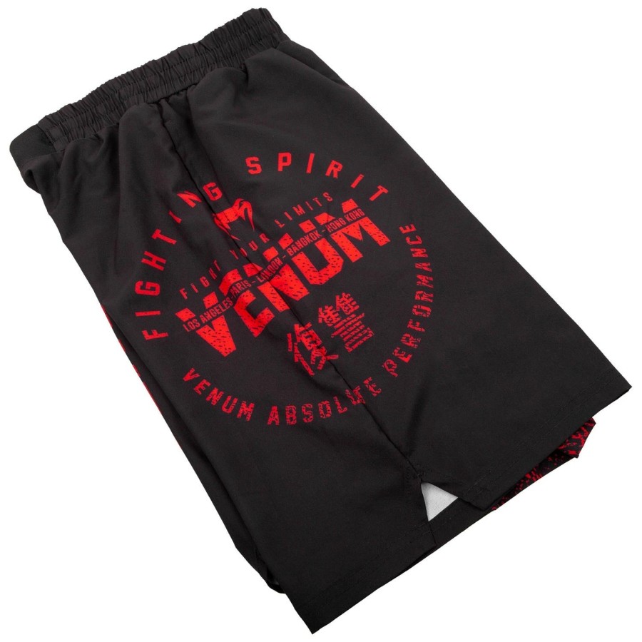 venum signature træningsshorts - sortrød