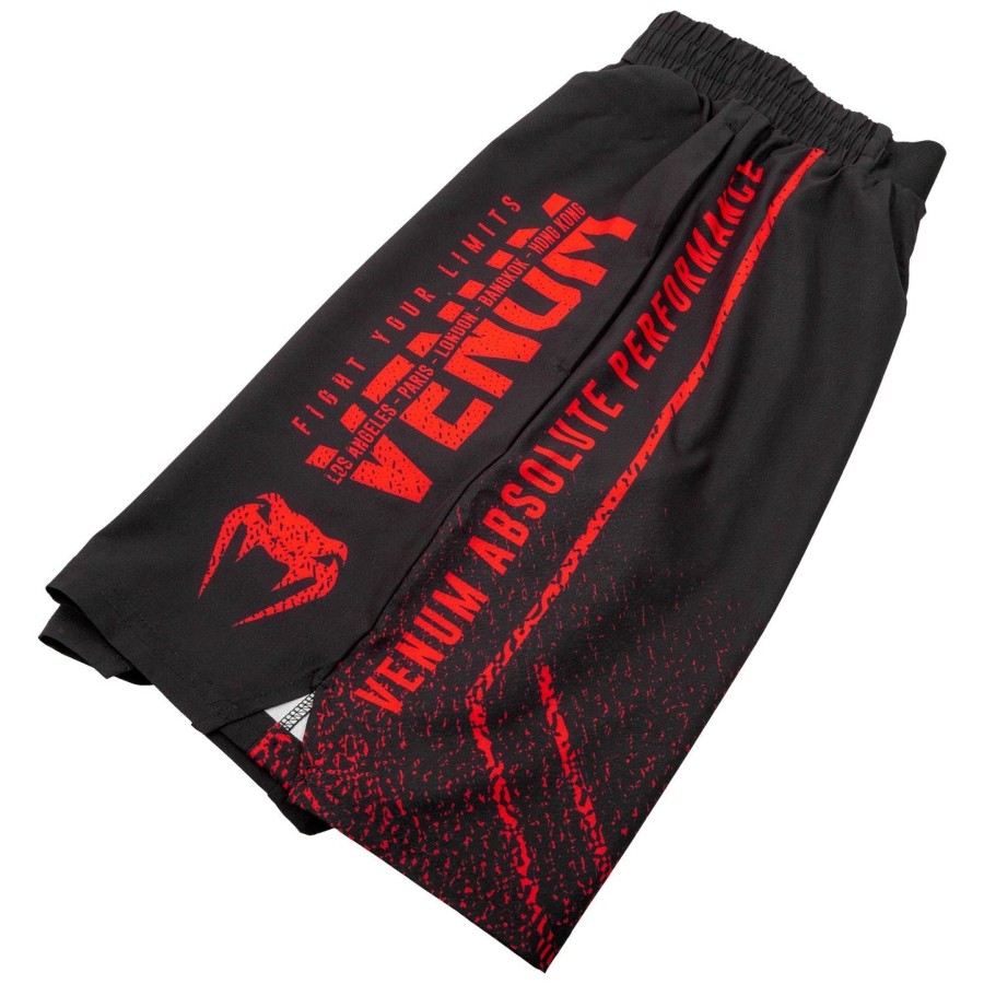 venum signature træningsshorts - sortrød