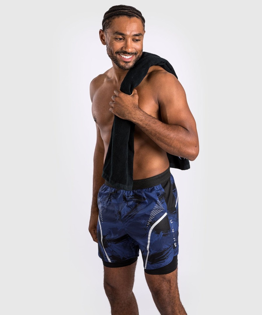venum electron 3.0 træningsshorts - marineblå