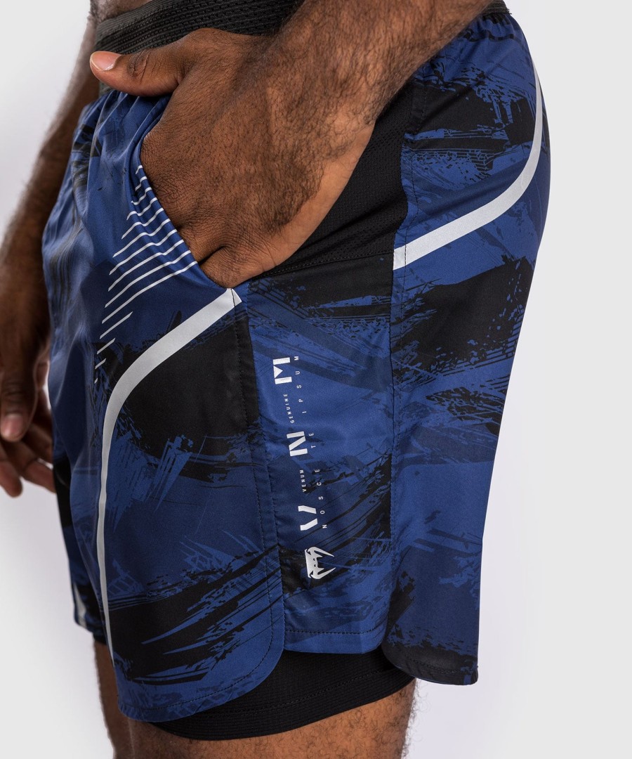 venum electron 3.0 træningsshorts - marineblå
