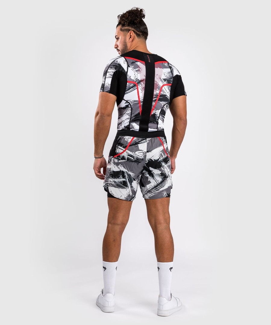 venum electron 3.0 træningsshorts - grårød