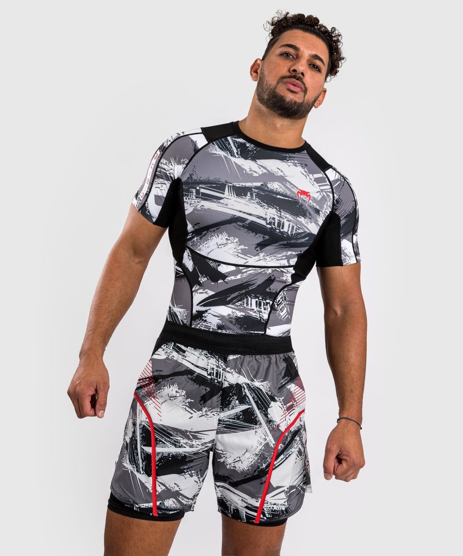 venum electron 3.0 træningsshorts - grårød