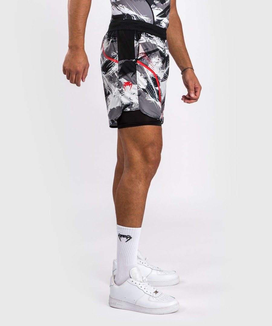 venum electron 3.0 træningsshorts - grårød
