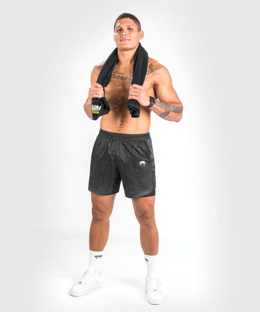 venum biomecha 2-i-1 træningsshorts - sortgrå
