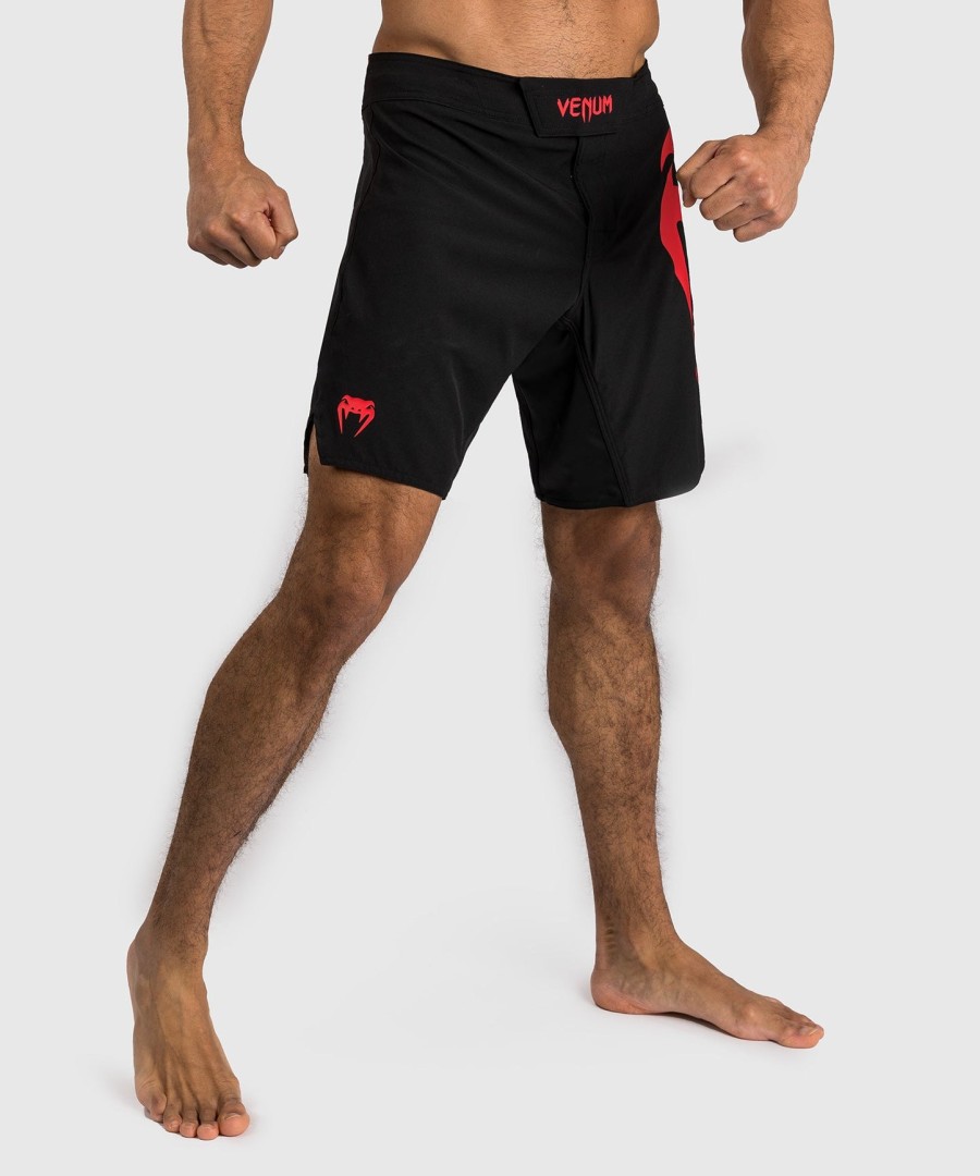 venum light 5.0 kampshorts - sortrød