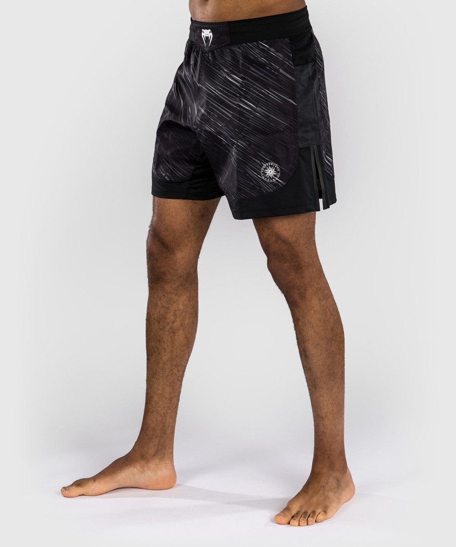 venum rapid fight shorts - sortstormgrå