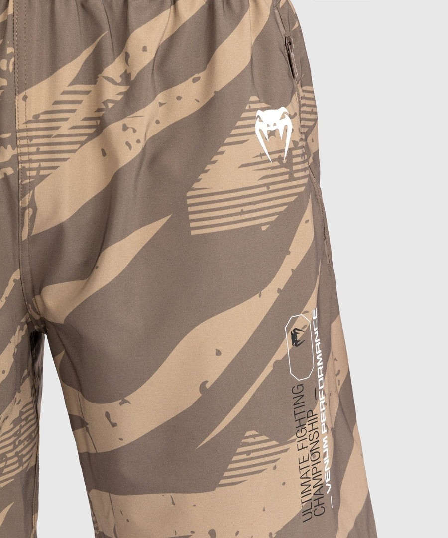 ufc adrenaline by venum fight week performance herre shorts - desert camo