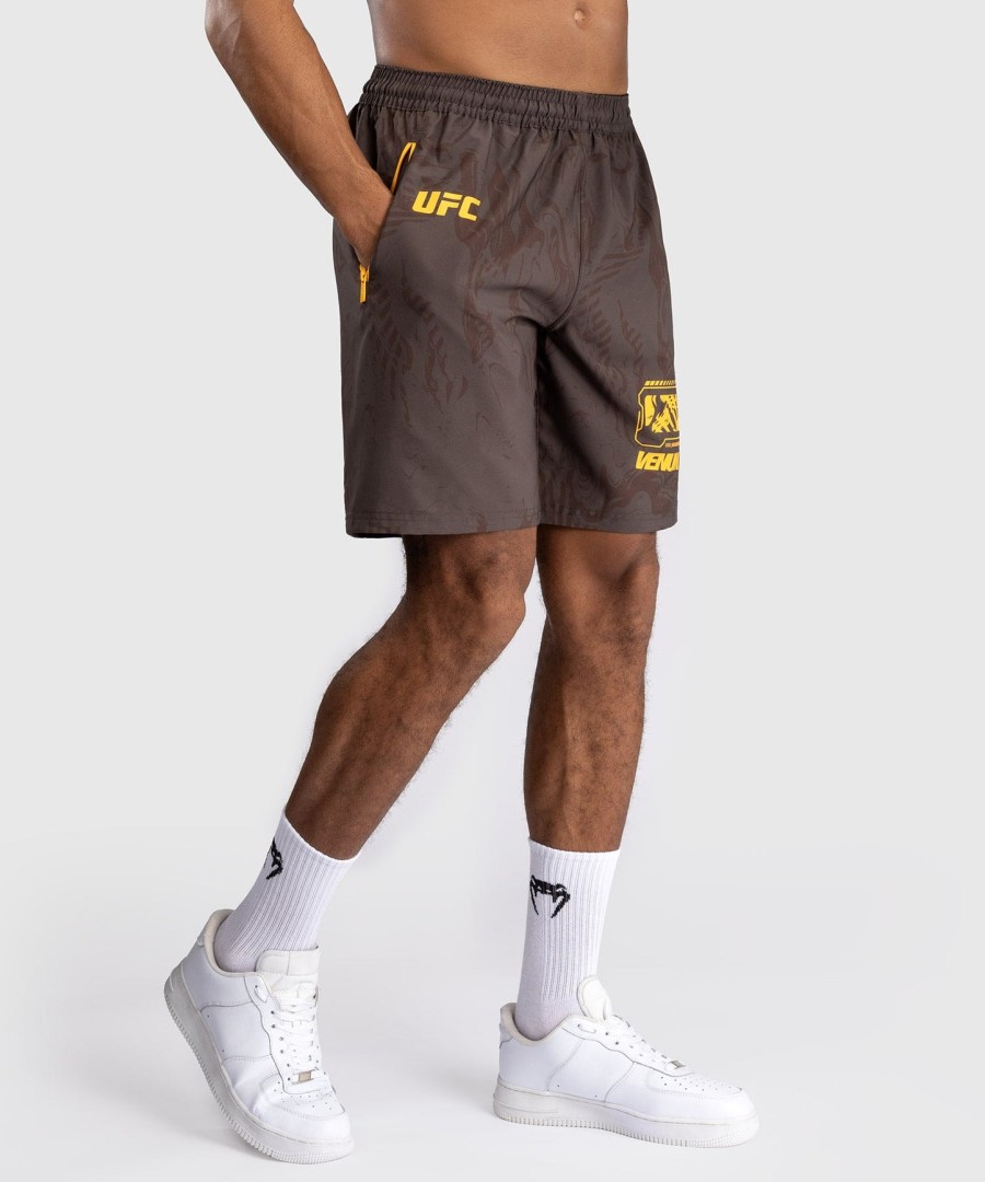 ufc fusion by venum fight week herre performance shorts - jordbrun