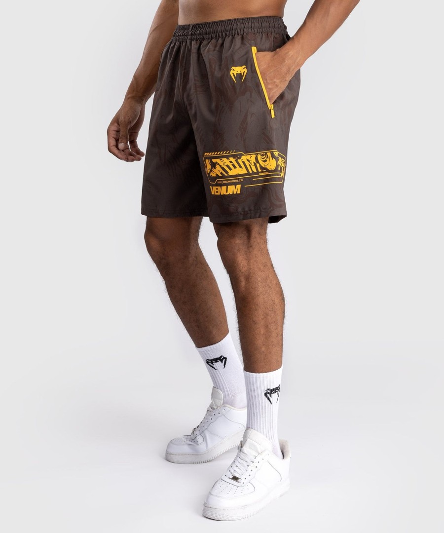 ufc fusion by venum fight week herre performance shorts - jordbrun
