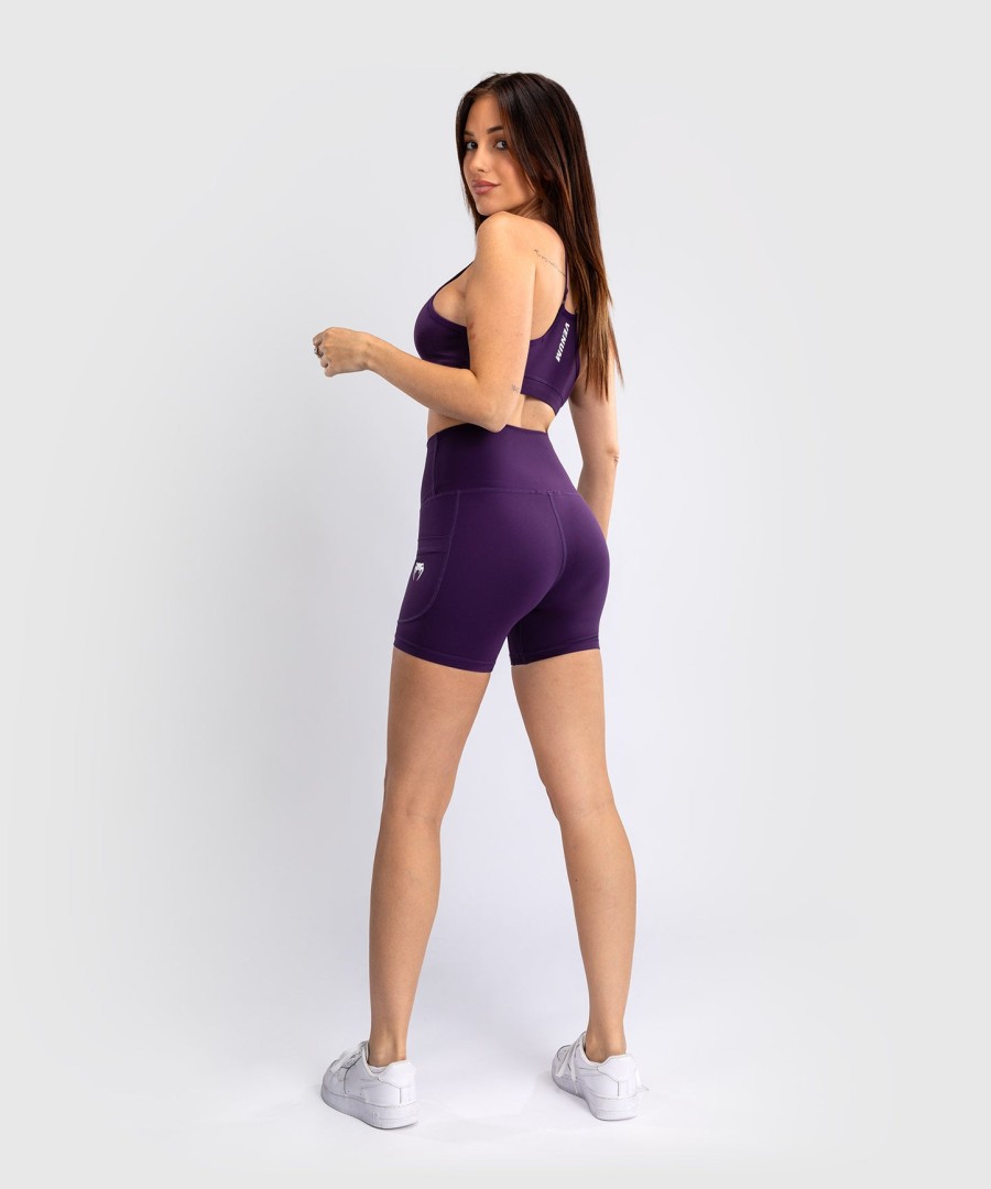 venum essential cykelshorts til kvinder - dyb lilla