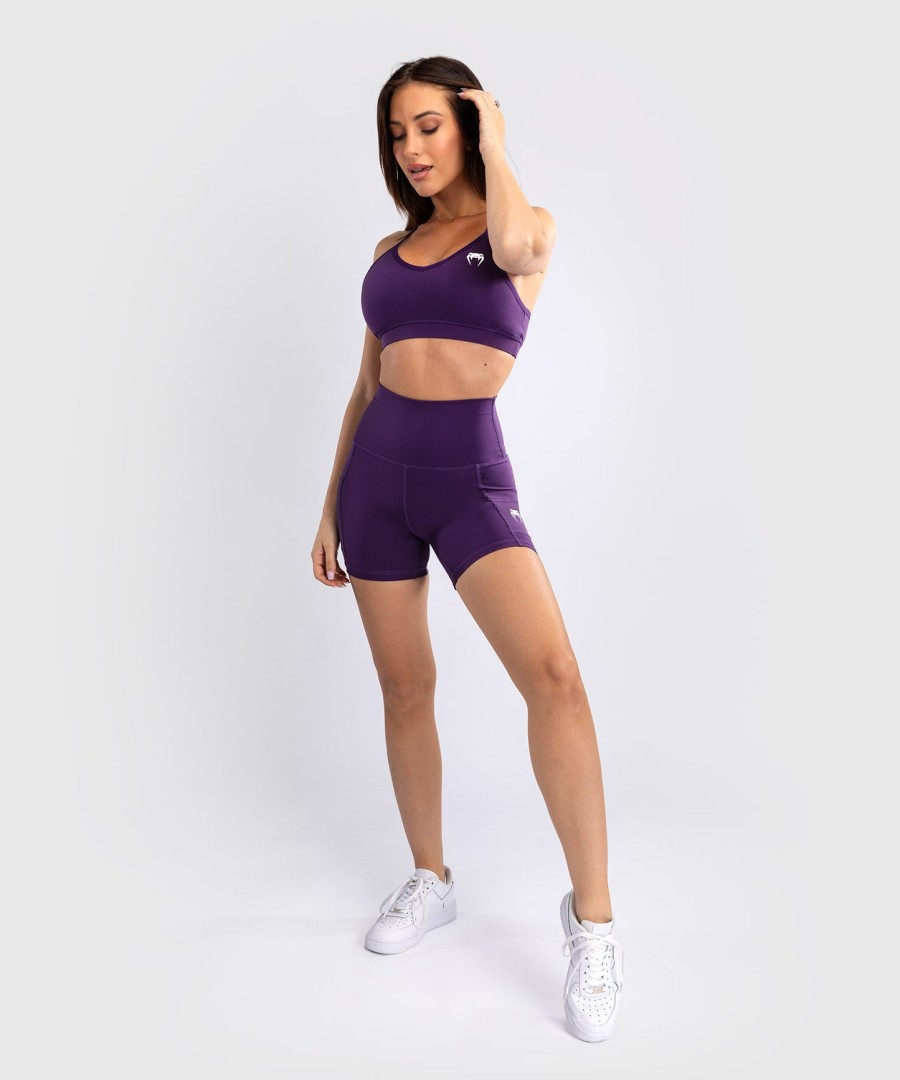 venum essential cykelshorts til kvinder - dyb lilla