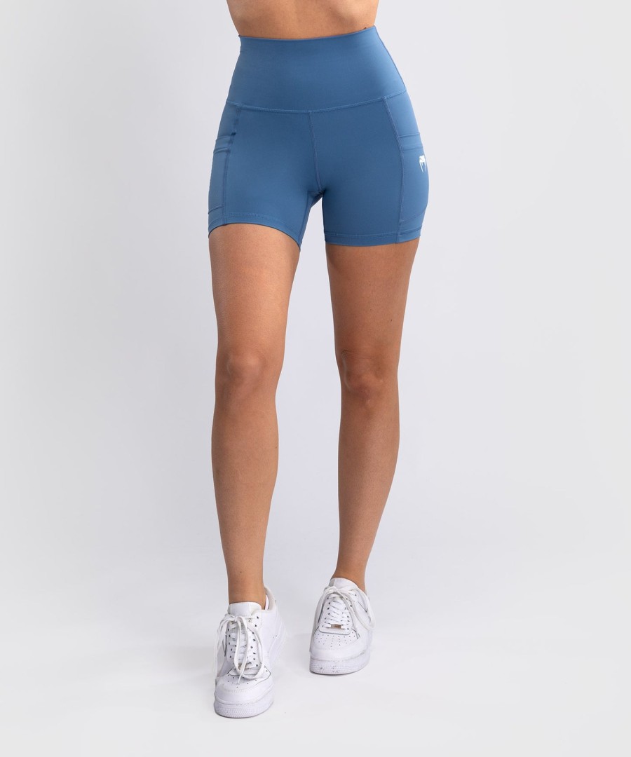 venum essential cykelshorts til kvinder - stormblå