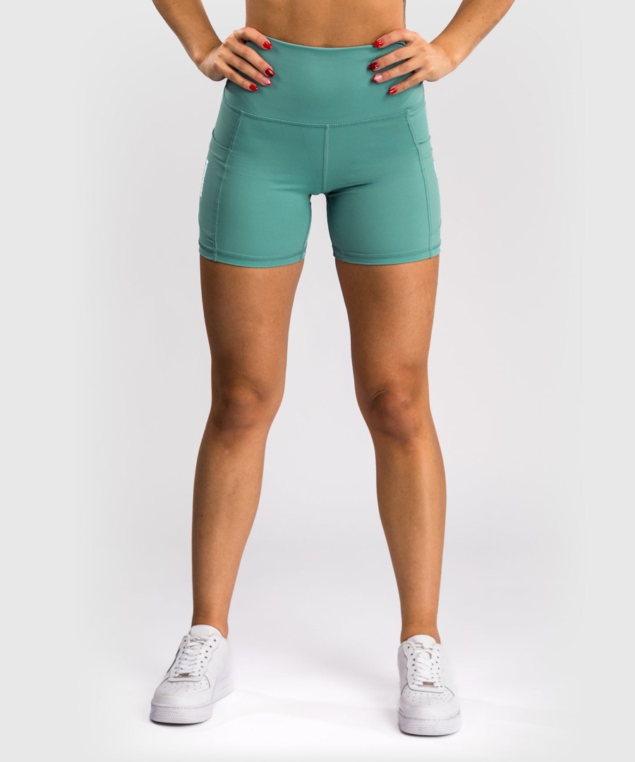 venum essential cykelshorts til kvinder - aqua grøn
