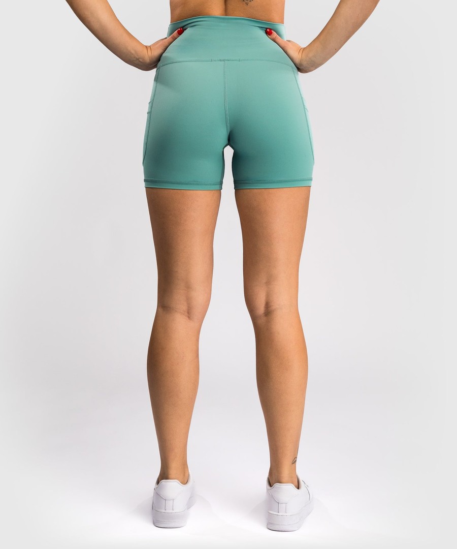 venum essential cykelshorts til kvinder - aqua grøn