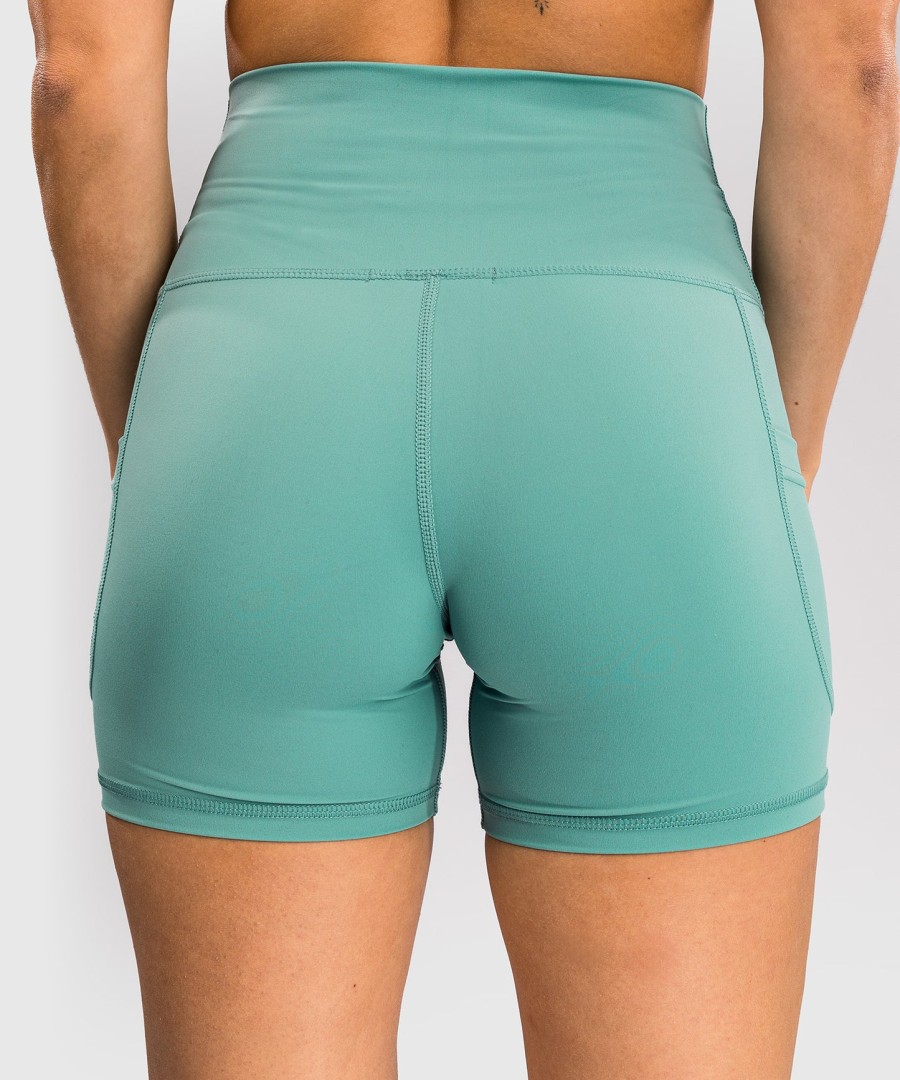 venum essential cykelshorts til kvinder - aqua grøn