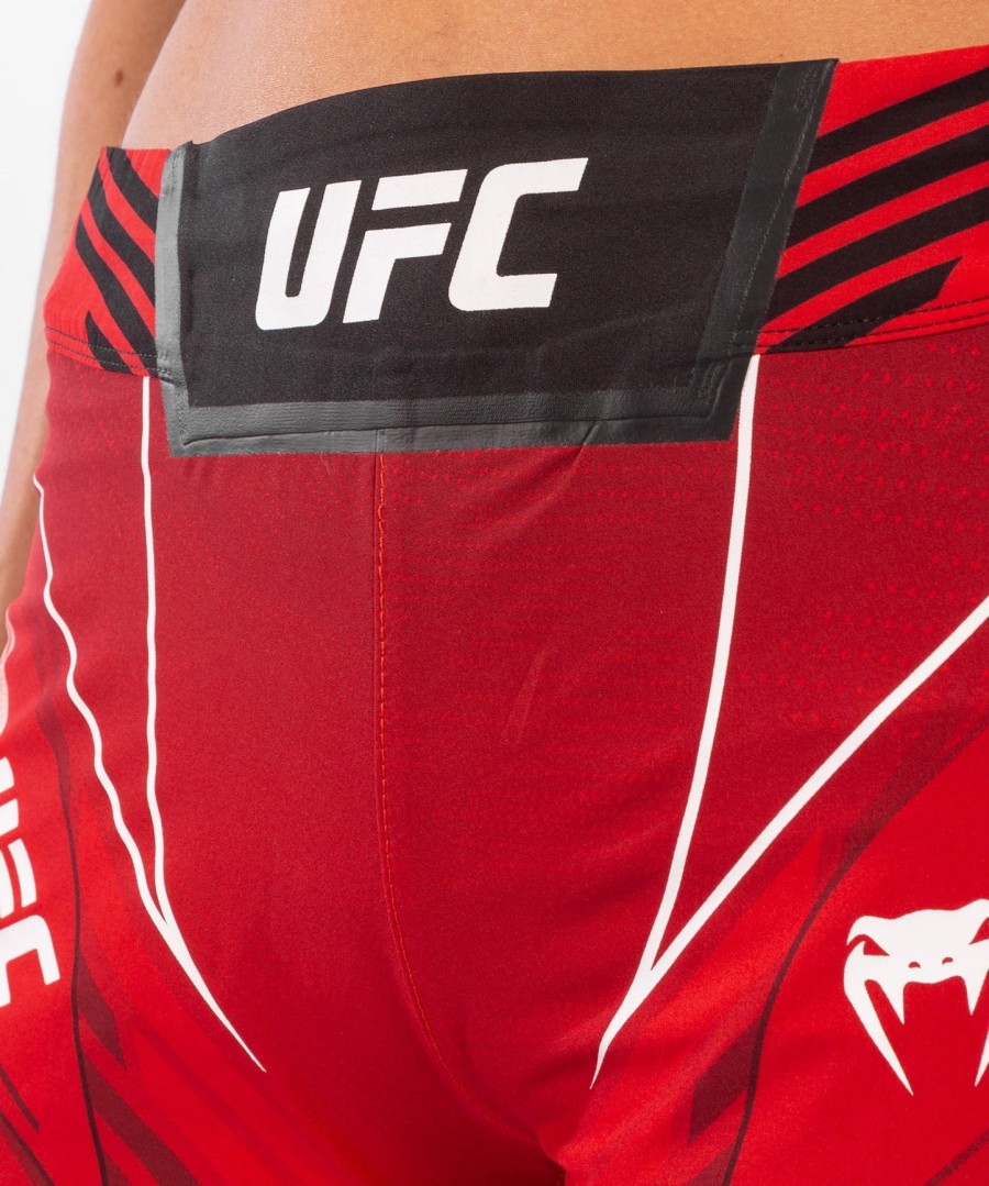 ufc venum authentic fight night dameshorts - lang pasform - rød