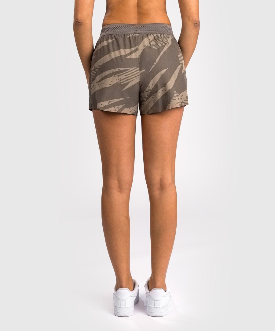 ufc adrenaline by venum fight week dame performance shorts - desert camo