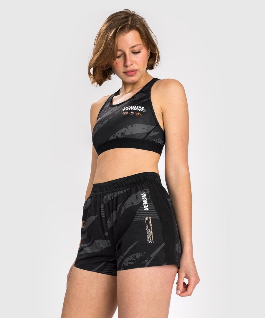 ufc adrenaline by venum fight week dame performance shorts - urban camo
