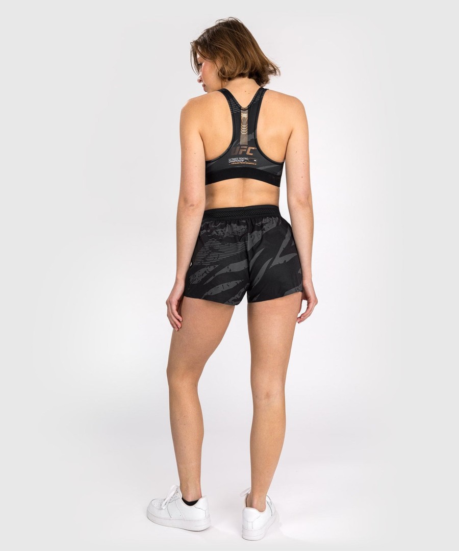 ufc adrenaline by venum fight week dame performance shorts - urban camo