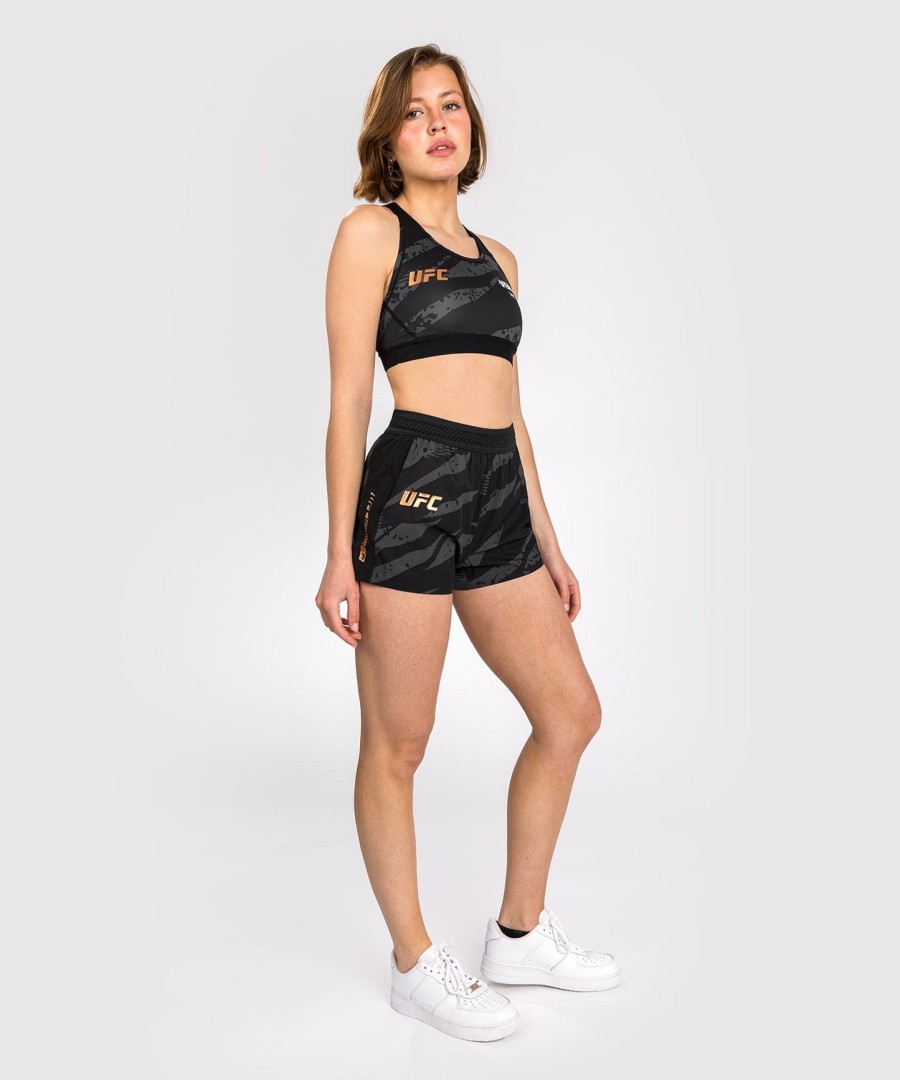 ufc adrenaline by venum fight week dame performance shorts - urban camo