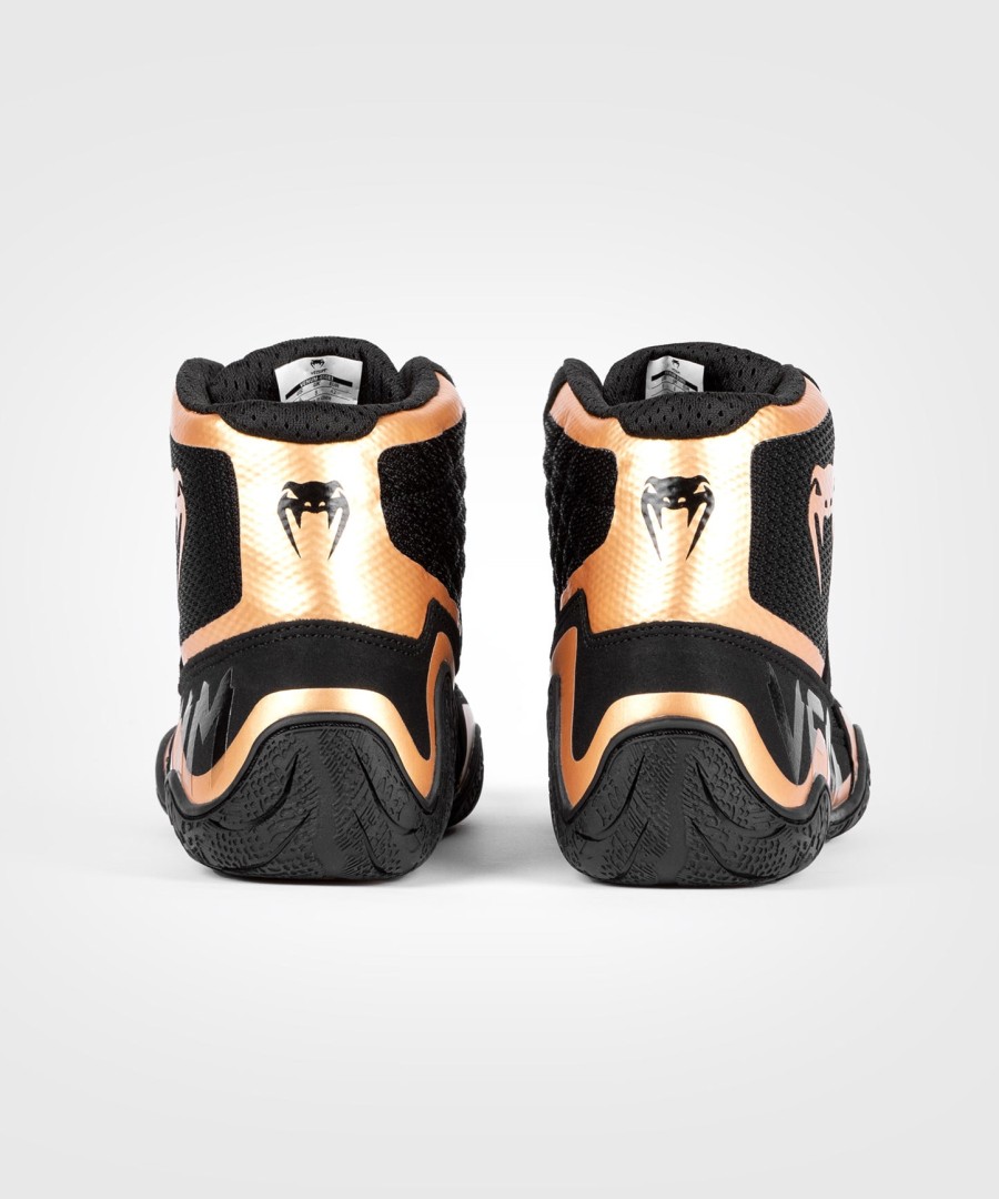 venum elite wrestling sko - sortbronze