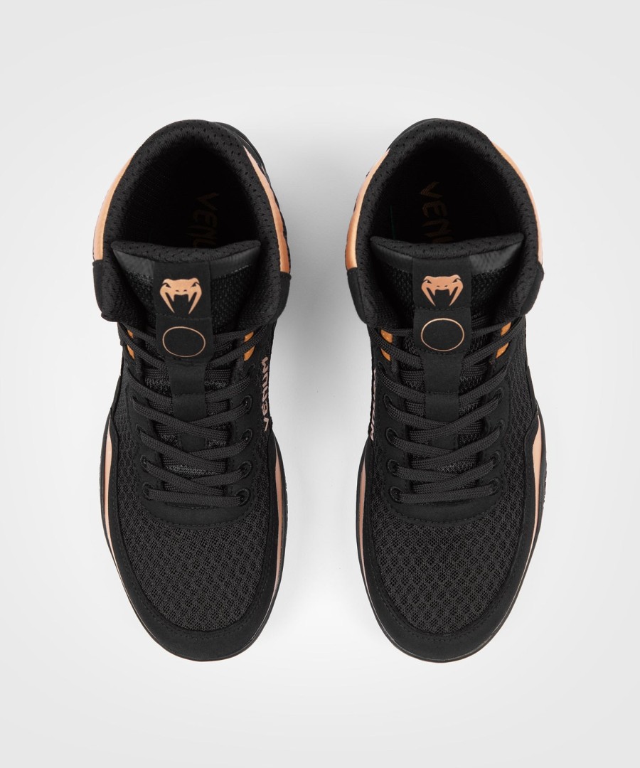 venum elite wrestling sko - sortbronze