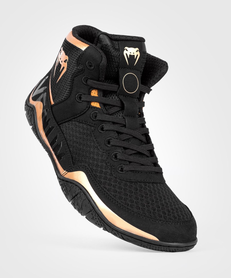 venum elite wrestling sko - sortbronze