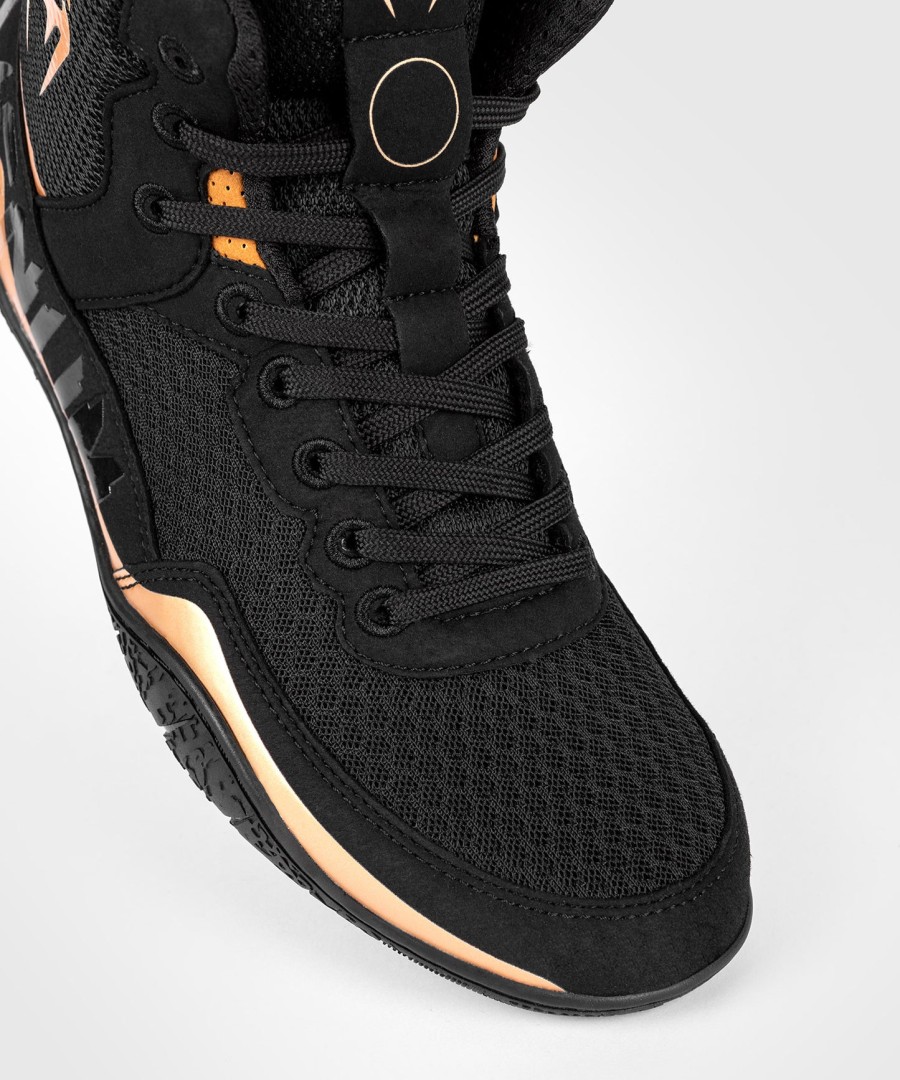 venum elite wrestling sko - sortbronze